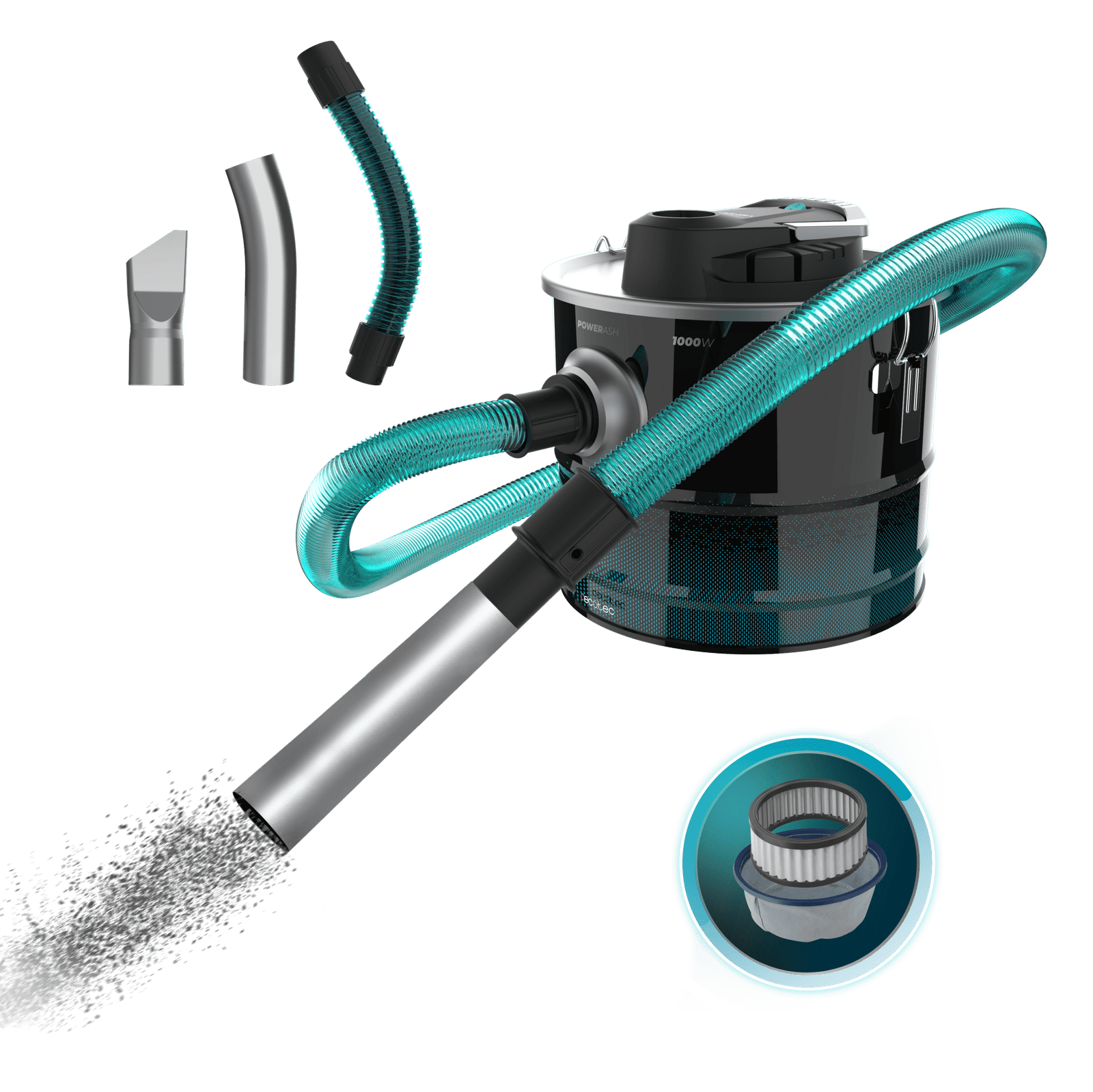 Aspirador de cenizas Conga Ash 3000 Home,CECOTEC