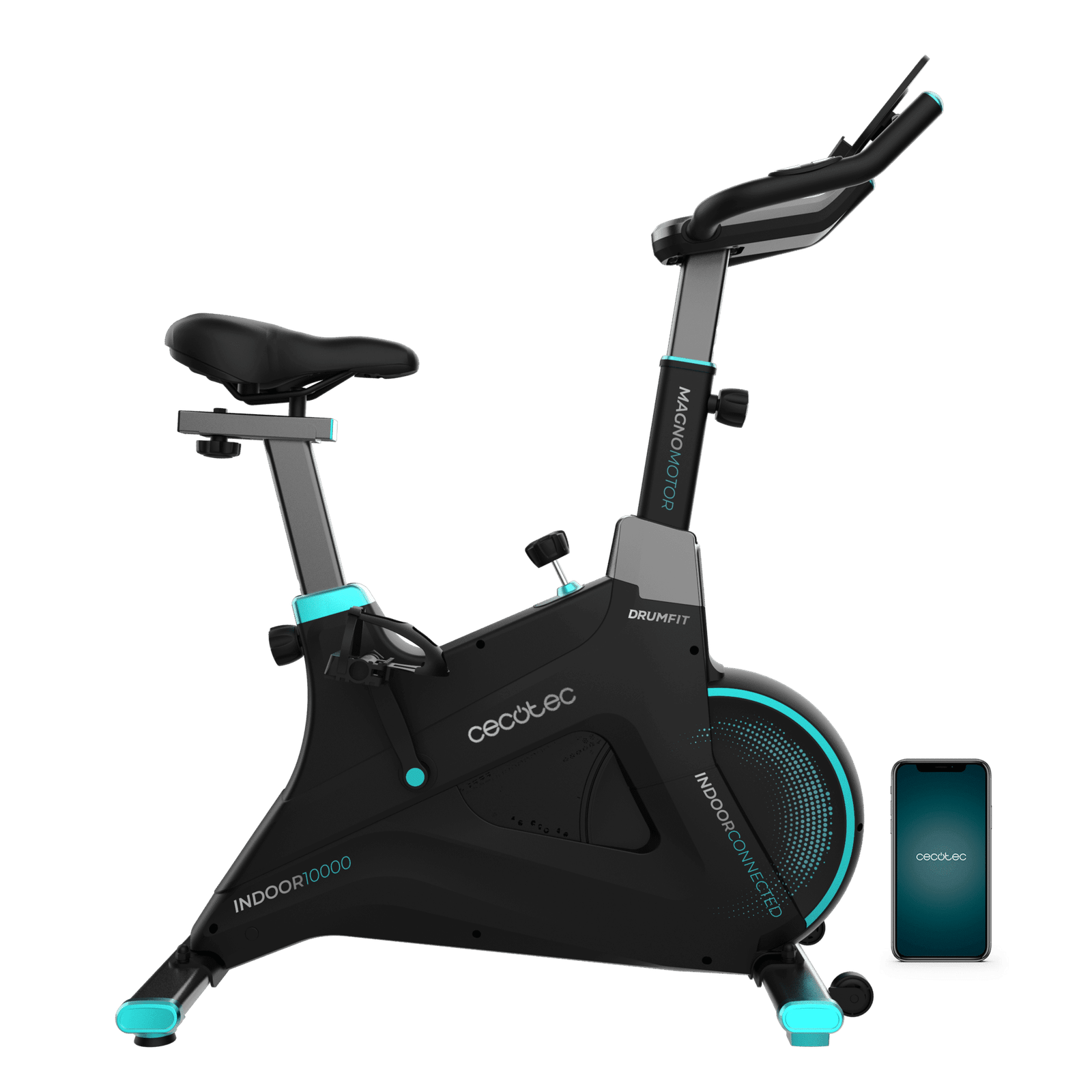 Drumfit Indoor 10000 MagnoMotor Connected,CECOTEC