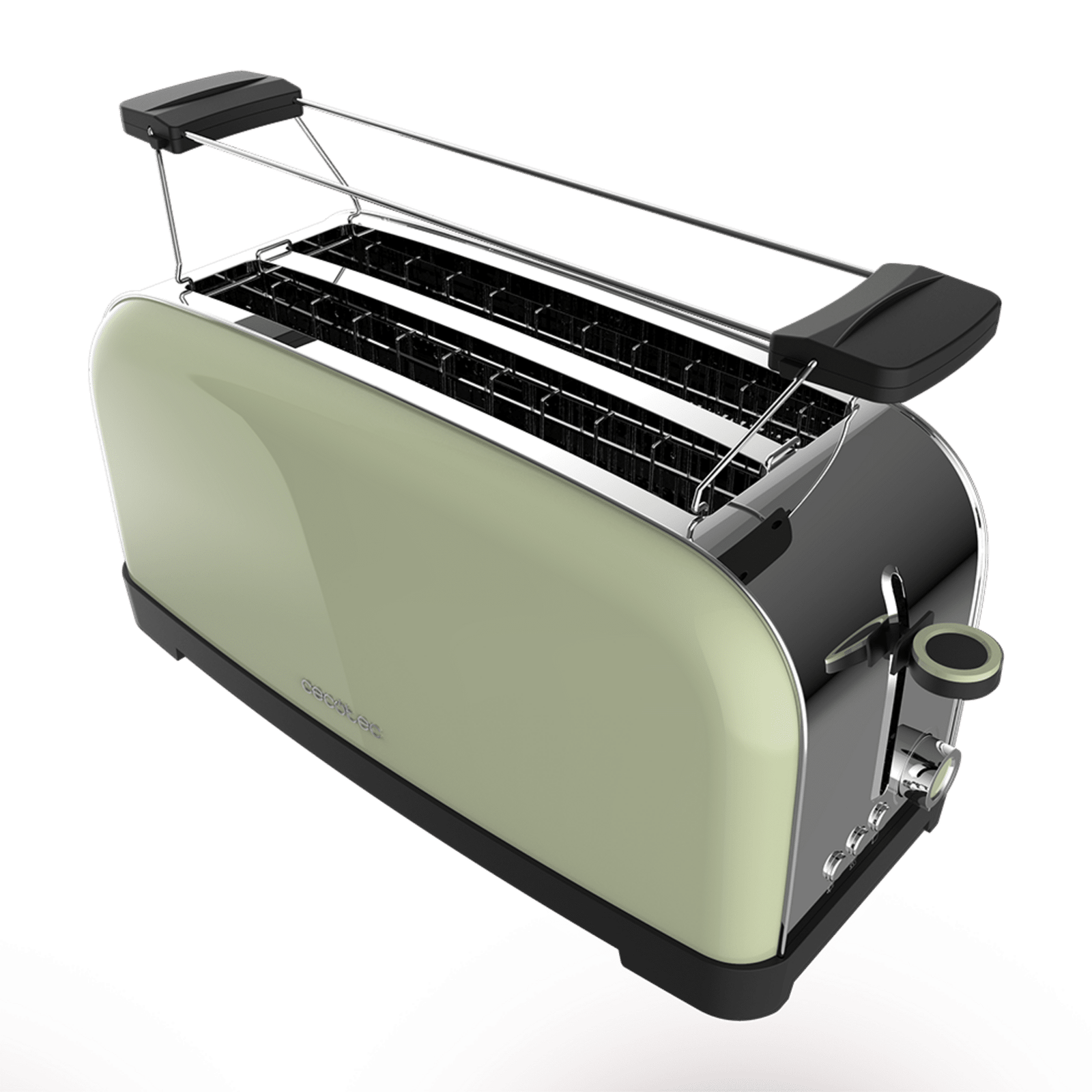Tostador vertical Toastin' time 1500 Green,CECOTEC - Imagen 2