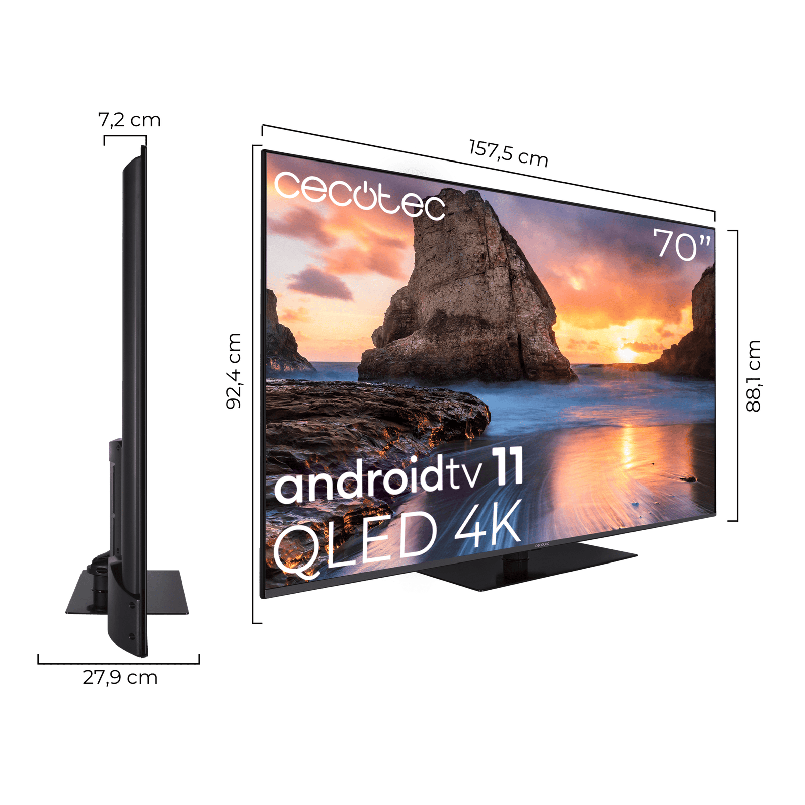 TV V1+ series VQU11070Z+,CECOTEC - Imagen 3