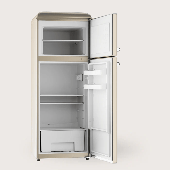 Frigorífico 2 puertas EVVO F45 Retro Beig E - Imagen 2