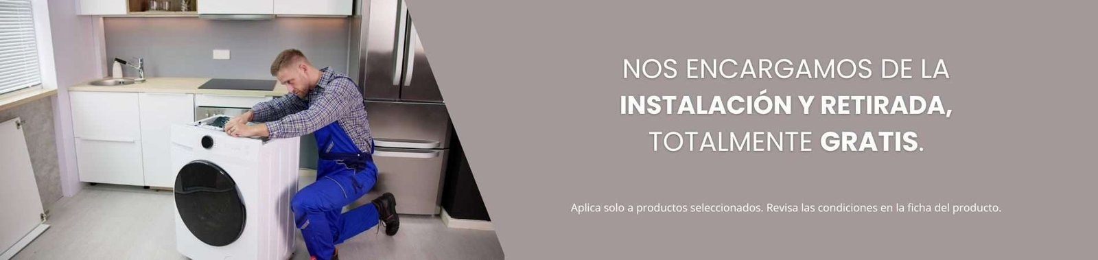 Lavadoras al mejor precio garantizado con instalación y retirada gratis en Mi Mejor Hogar