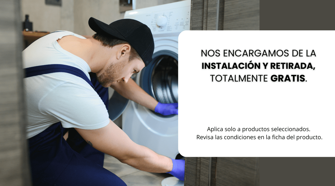 Lavadoras con instalación y retirada gratis en Mi Mejor Hogar – mejor precio garantizado