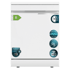 Lavavajillas Bolero Aguazero 7000 White Glass 59,8x60x84,5 cm, CECOTEC