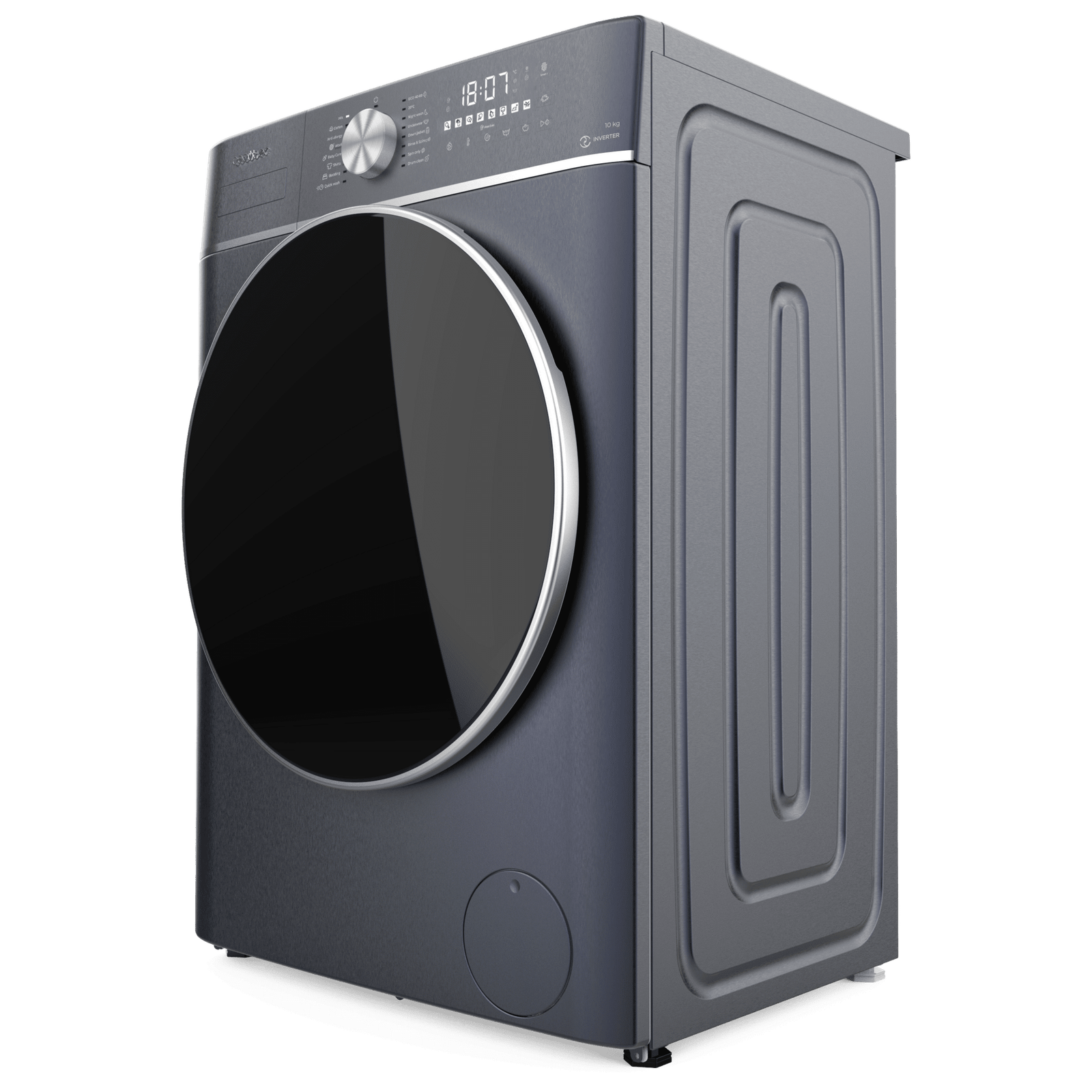 Lavadora Bolero DressCode 10800 Inverter Titanium A 60x57,7x84,7 cm, CECOTEC - Imagen 3