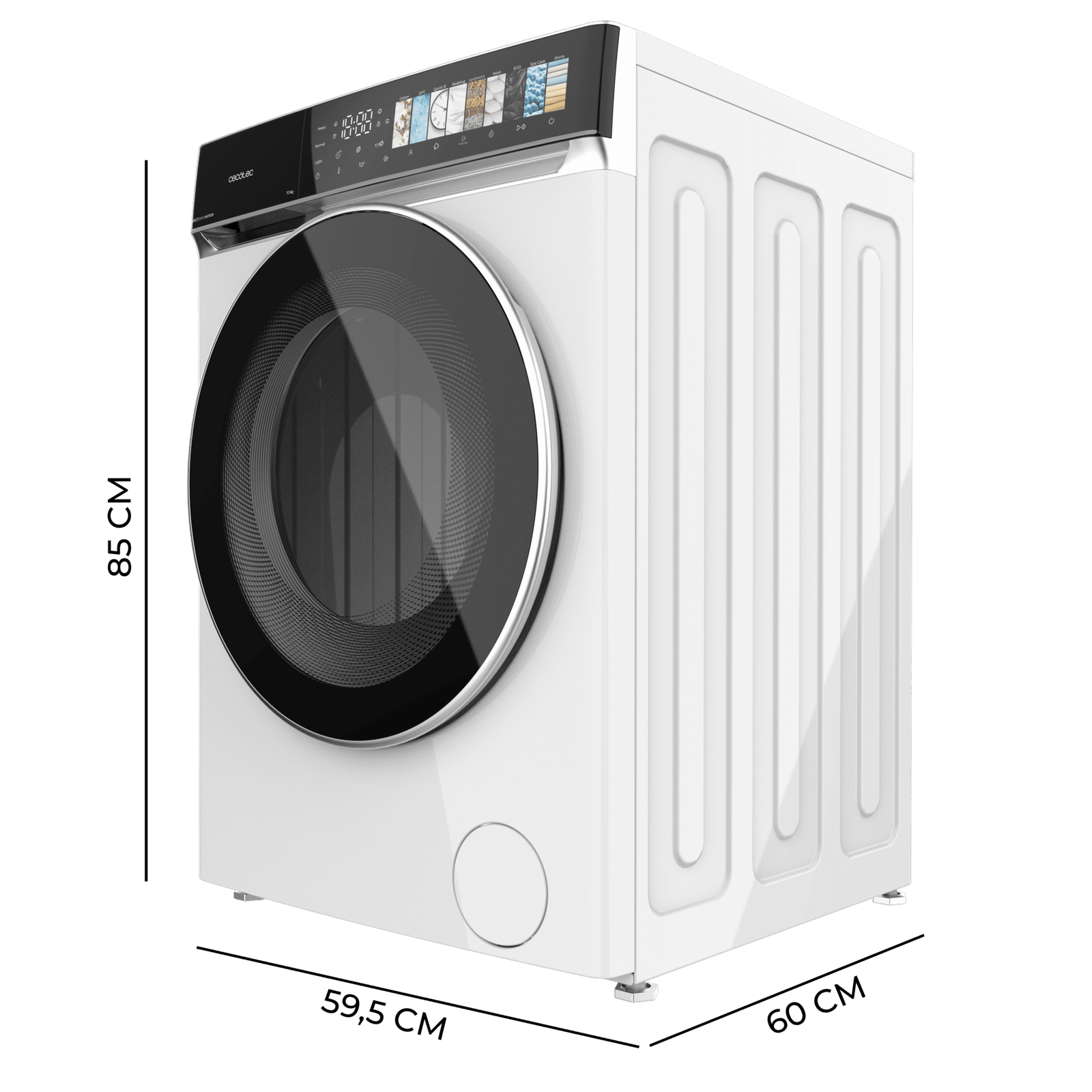 Lavadora Bolero DressCode 10970 Direct Drive 59,5x60x85 mm, CECOTEC - Imagen 3