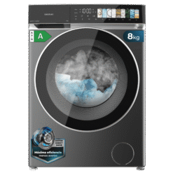 Lavadora Bolero DressCode 8970 Direct Drive Steel 59,5x60x85 cm, CECOTEC