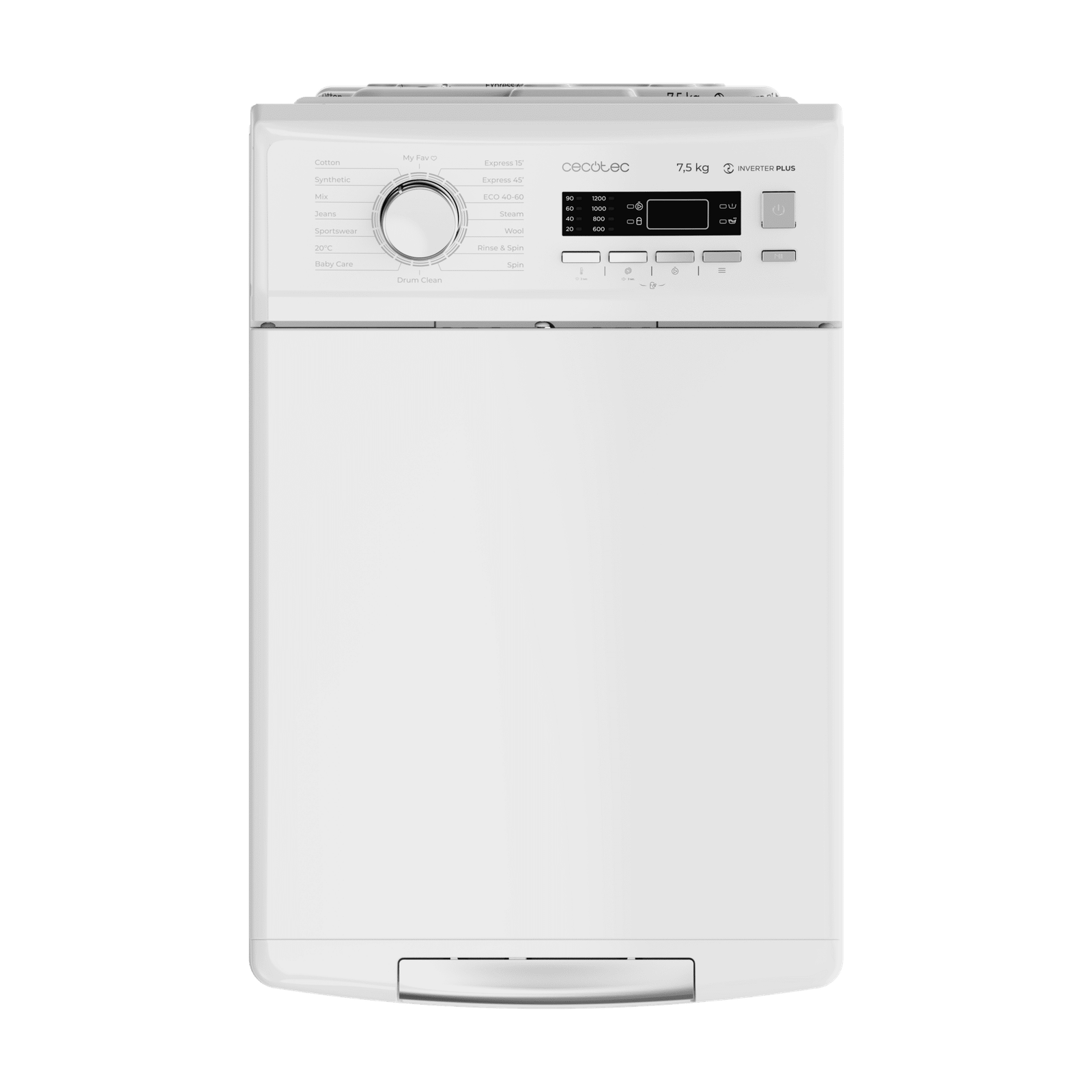 Lavadora Bolero DressCode Top 750 Inverter 40x61x87,5 cm, CECOTEC - Imagen 3