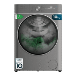 Lavadora secadora Bolero Wash&Dry 10680 Inverter Steel 60x58x85 cm, CECOTEC