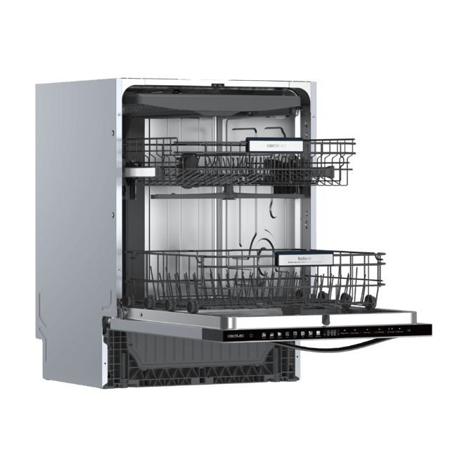 Lavavajillas Bolero Aguazero 6620 Full-BI Matt Black Glass, CECOTEC - Imagen 3