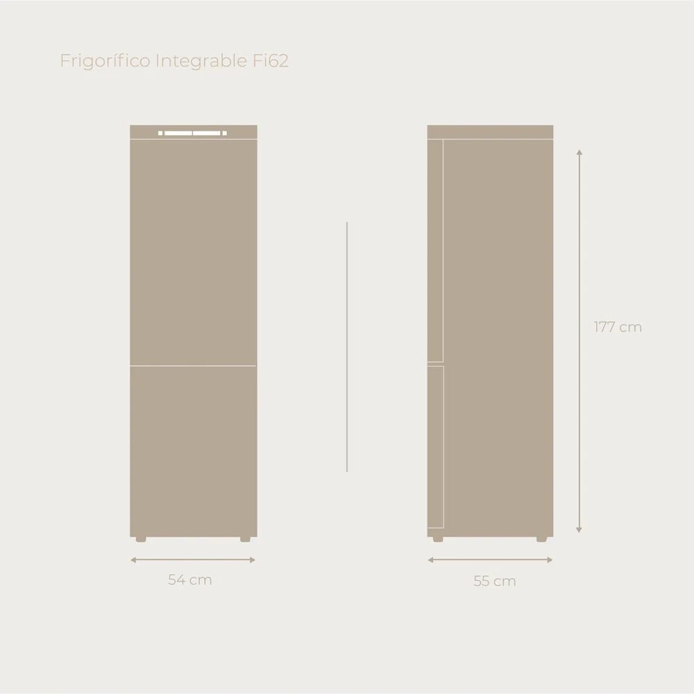 Frigorífico Combi EVVO Fi62 | EVVO - Imagen 2