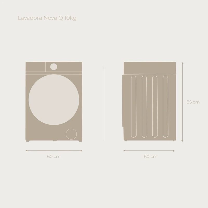 Lavadora EVVO Nova Q 10X A - Imagen 2