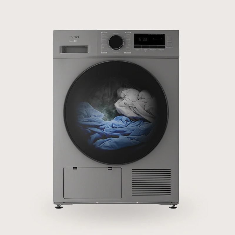Secadora EVVO Nature S8X D, 8 kilos, programa ECO y antiarrugas